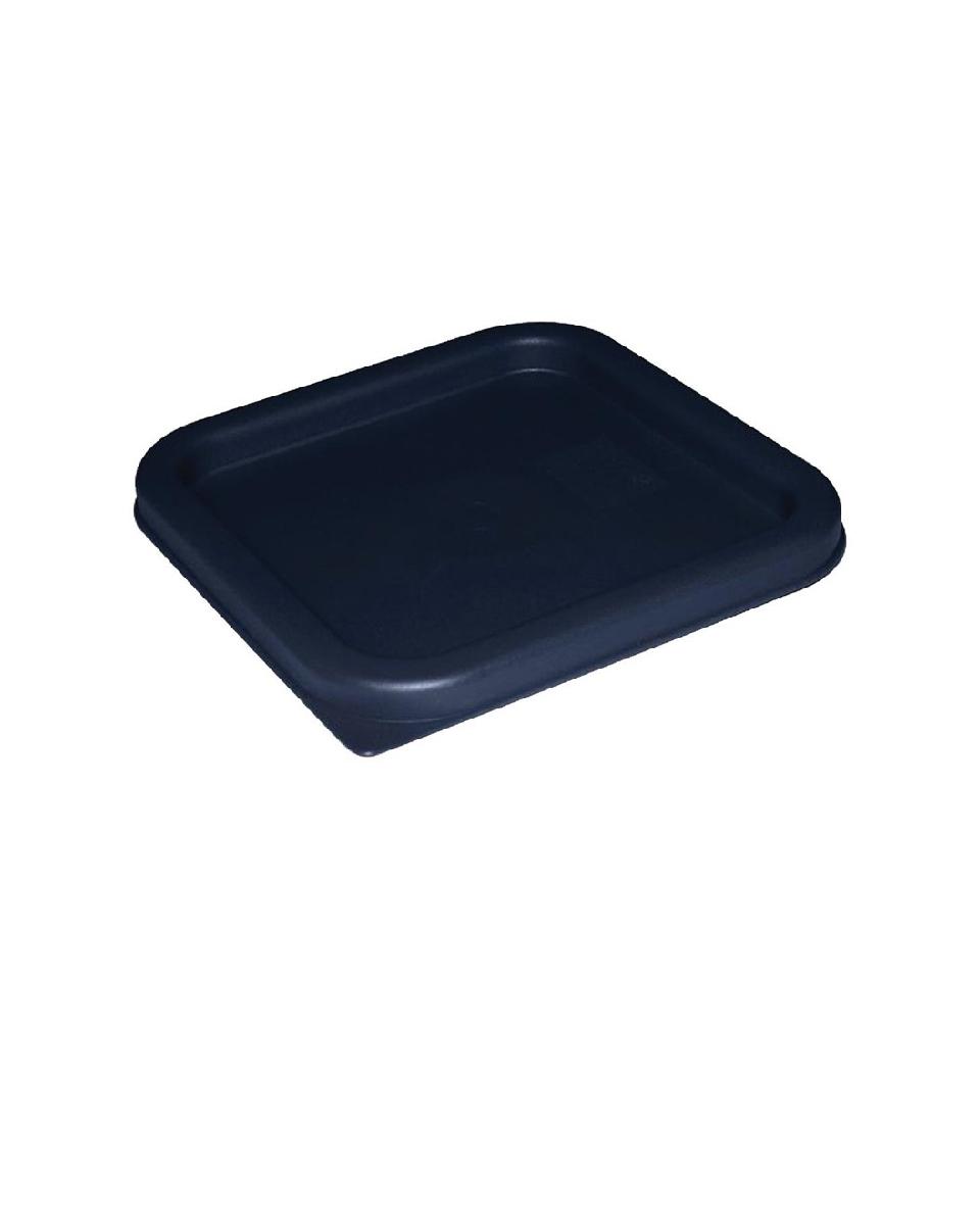 Deckel Lebensmittelbox - Blau - H 1,7 x 29,5 x 29,5 cm - Polycarbonat - Hygiplas - CF045