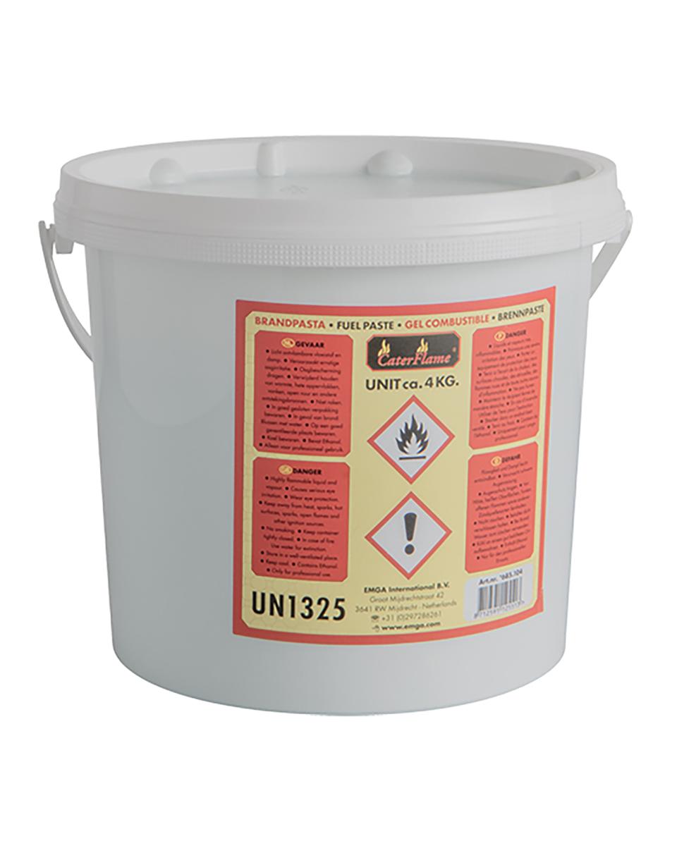 Brennpaste - 4 KG - Ethanol - 5 Liter - CaterFlame - 685104