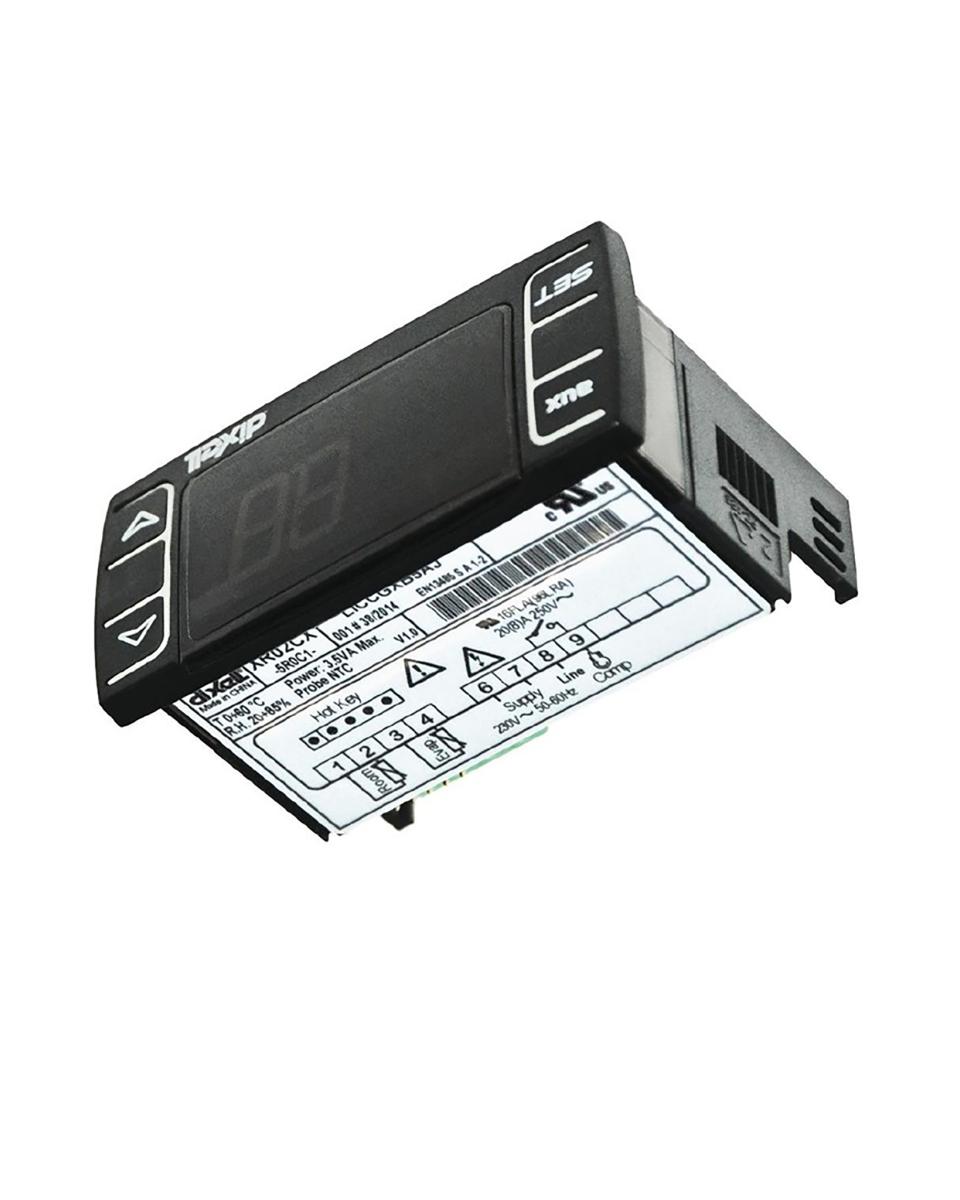 Digitaler Thermostat - H 3 x 7 x 4,5 cm - Polar - AB363
