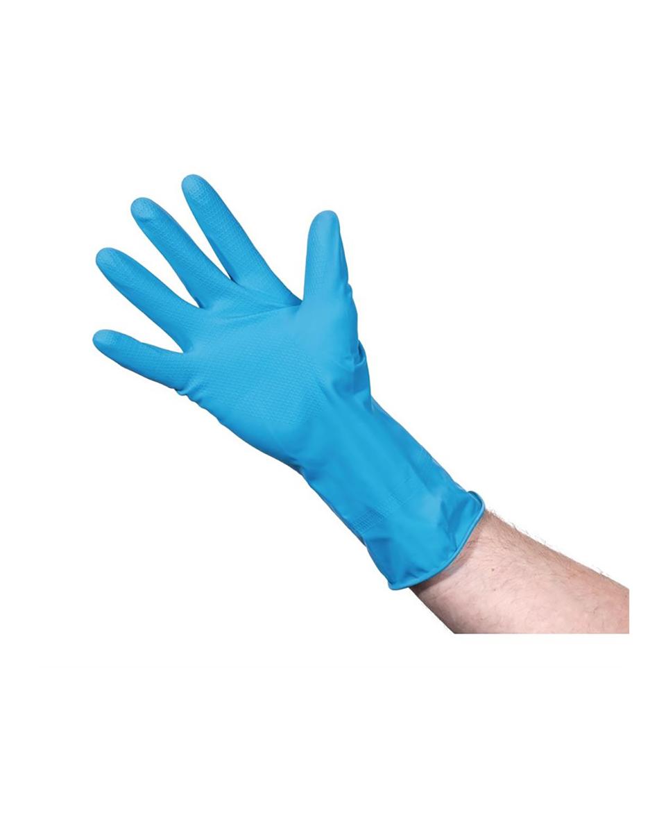 Handschuh - Blau - Latex - Jantex - F953-L
