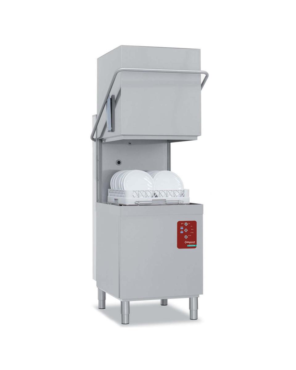 Haubenspülmaschine mit kontinuierlichem Enthärter - Korb 50x50 cm - Full Hygiene - DCS9 / 6-AC - Diamond