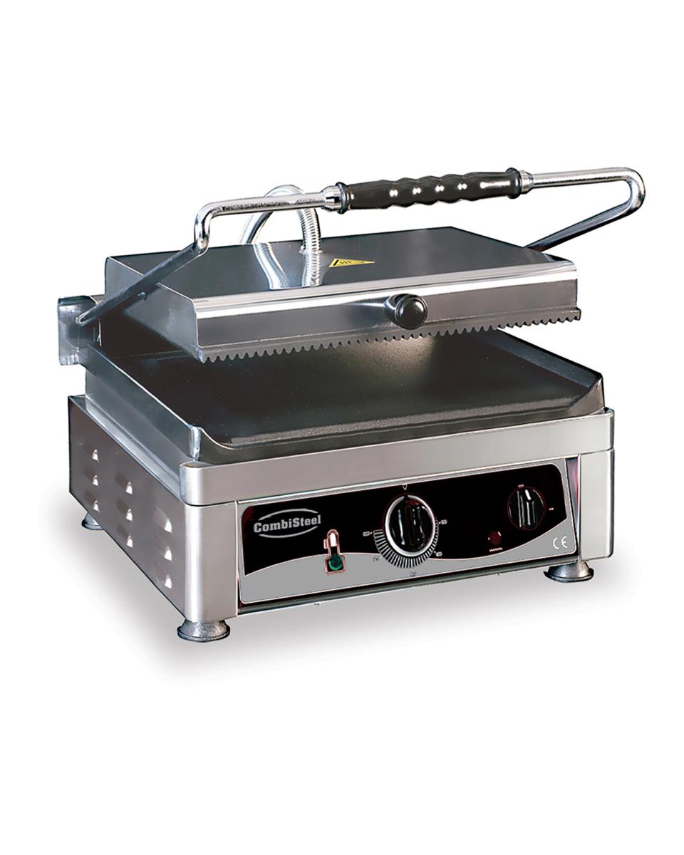 Contact Grill - Enkel - 50 x 40 CM - 230V - Combisteel - 7491.0010