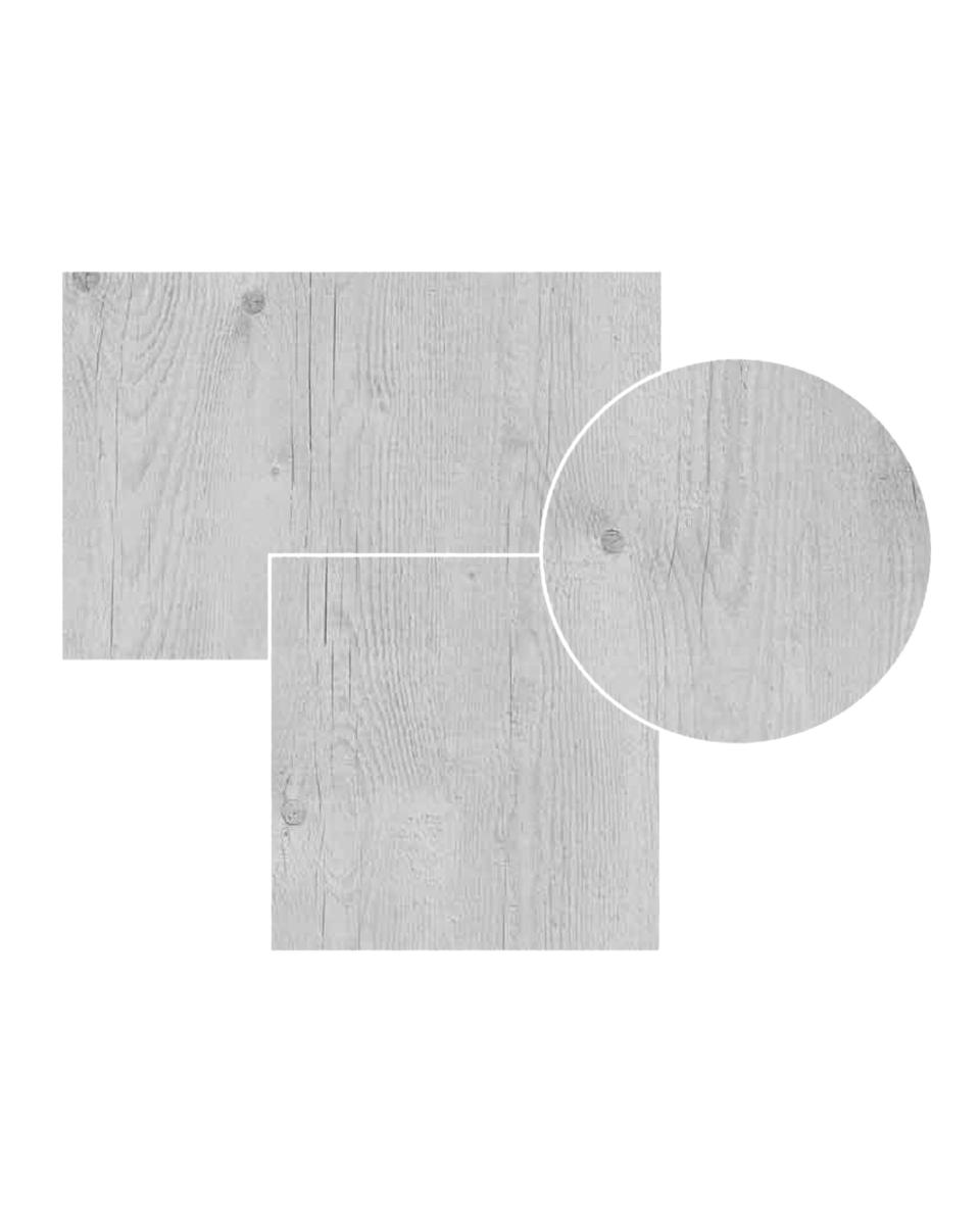 Topalit - Tischplatte - Holz Weiß