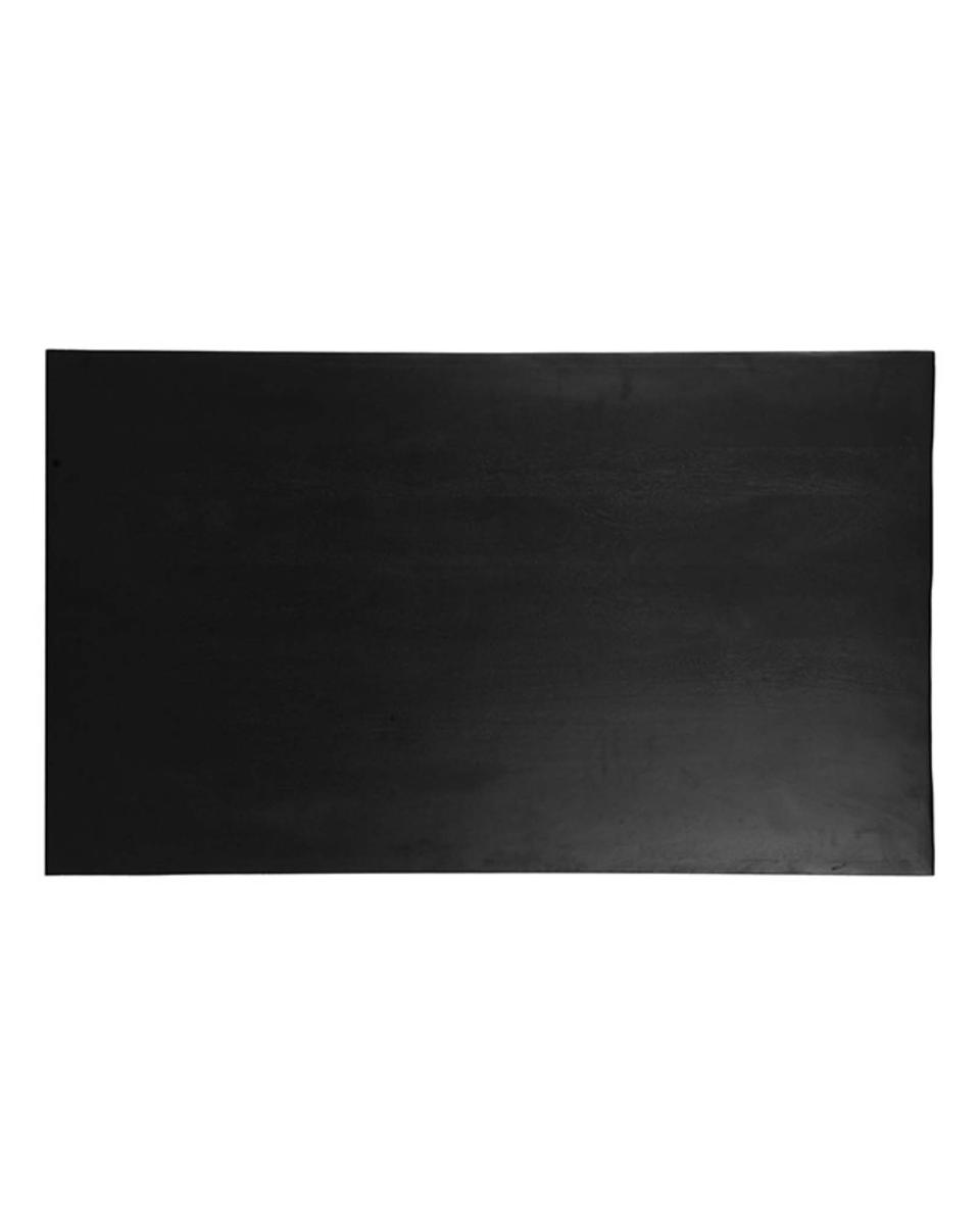 Tischplatte - Mango - 120 x 70 CM - Schwarz - Promoline