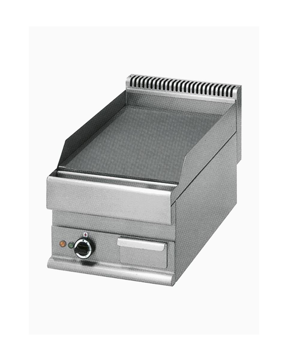 Elektrische Grillplatte, glatte Platte - Mastro 650