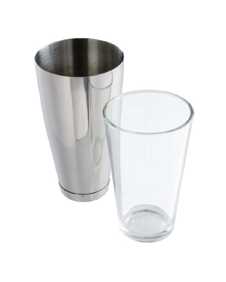 Boston Cocktail Shaker und Glas - S766