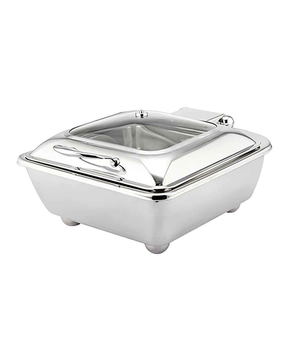 Chafing Dish – H 24,1 x 40,2 x 47,4 cm – 7,35 kg – 220 – 240 V – 310 W – Edelstahl 18/10 – 861132