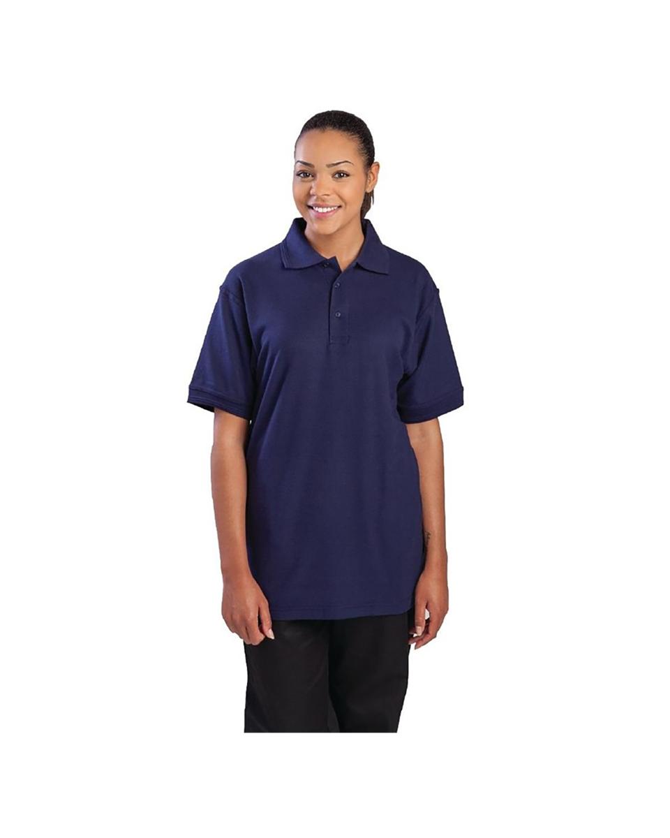 Poloshirt – Unisex – Dunkelblau – Polyester/Baumwolle – A736