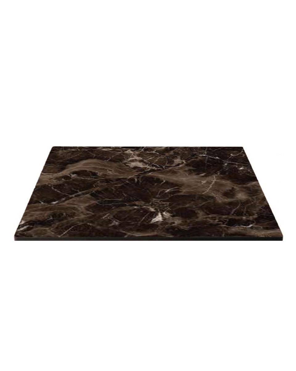 Tischplatte HPL - 120 x 70 cm - Karacabey Marble - G-Line
