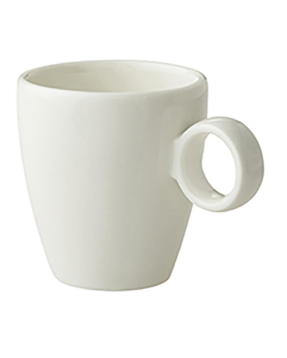 Espressotasse - 6,5 CL - 6 Stück - Maastricht Porcelain - Bart