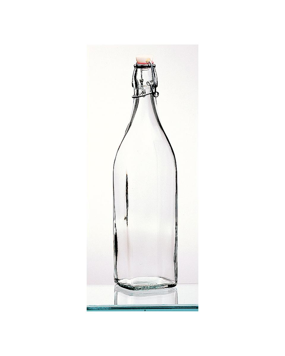 Schwenkflasche - 1 Liter - 6 Stück - Rocco Bormioli - Swing