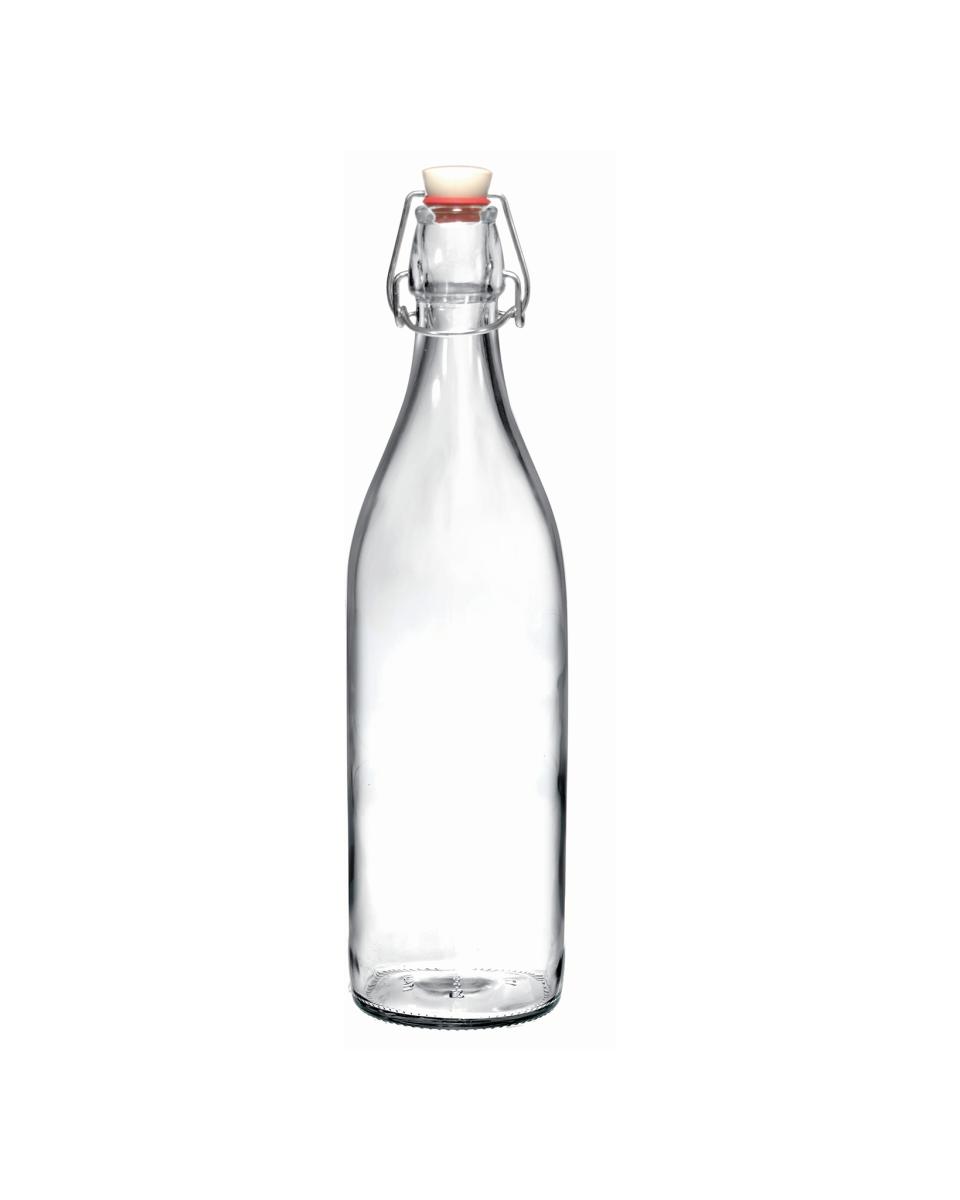 Schwenkflasche - 1 Liter - 6 Stück - Rocco Bormioli - Giara