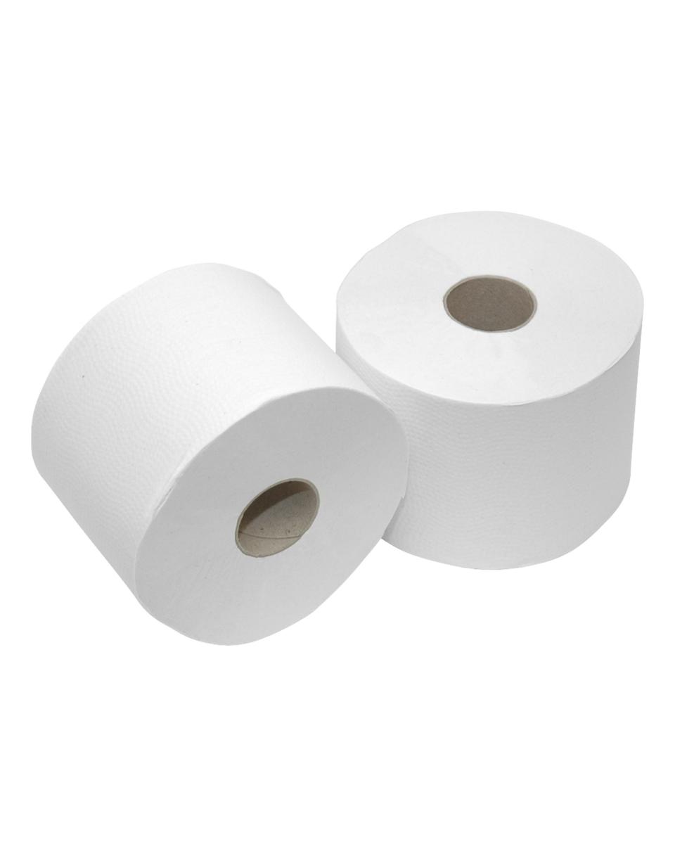 Toilettenpapierrolle - 2-lagig - 48 Stück - 200 Blatt - Euro Products - P50629