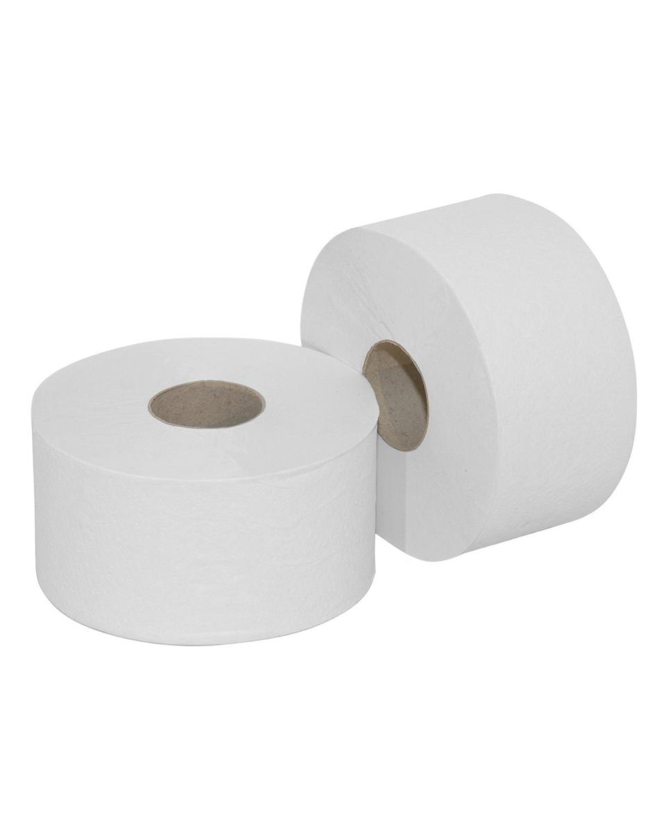 Toilettenpapierrolle - MINI JUMBO - 2 Lagen - 12 Stück - 150 Meter - Euro Products - P50787