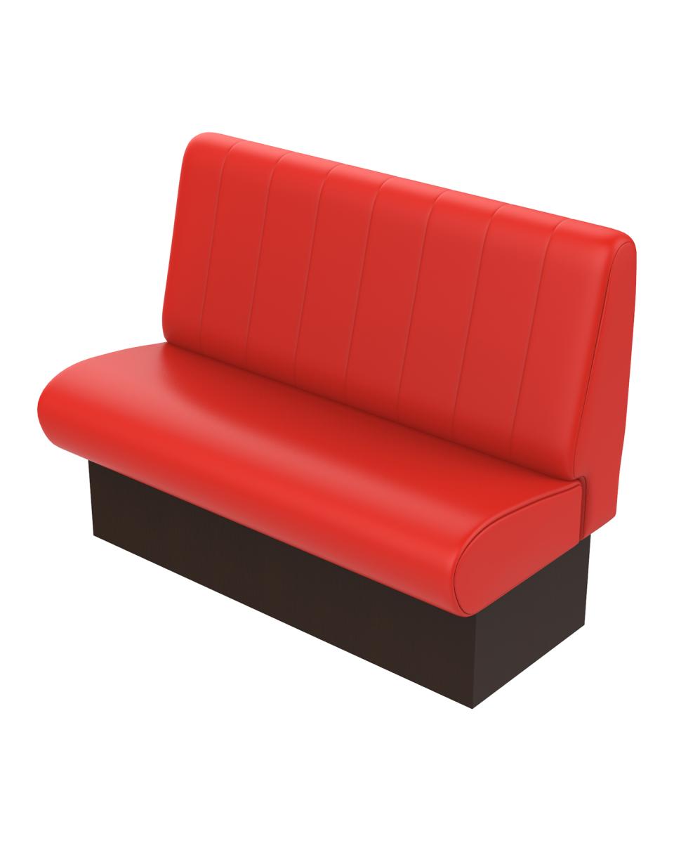 Gastronomie-Essbank - Bistro - Rot - 120 cm - G-Line