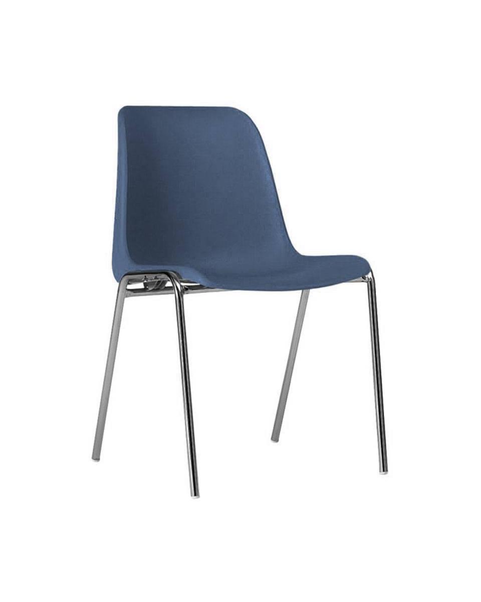 G-Line-Stuhl - Helene - Blau - Stapelbar - G-Line