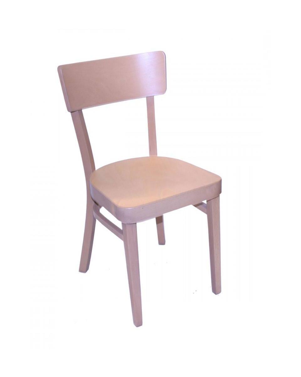 G-Line-Stuhl - Brüssel - Blank - Holz