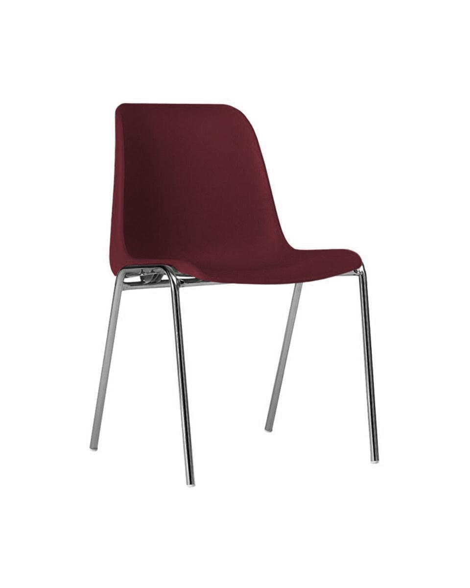 G-Line-Stuhl - Helene - Bordeaux - Stapelbar - G-Line