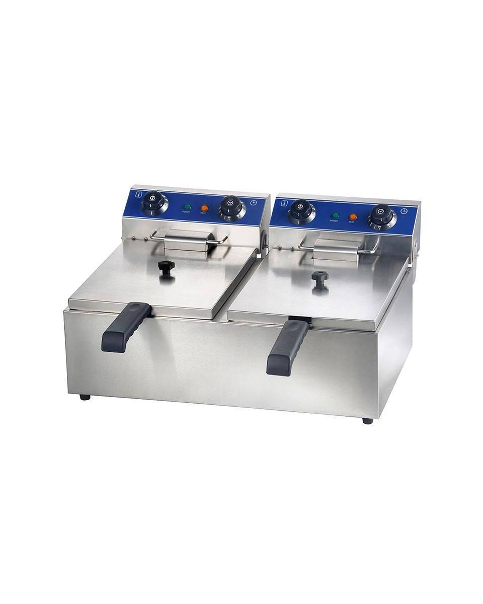 G-Line - 2 x 8 Liter - 058144 - Catering Friteuse