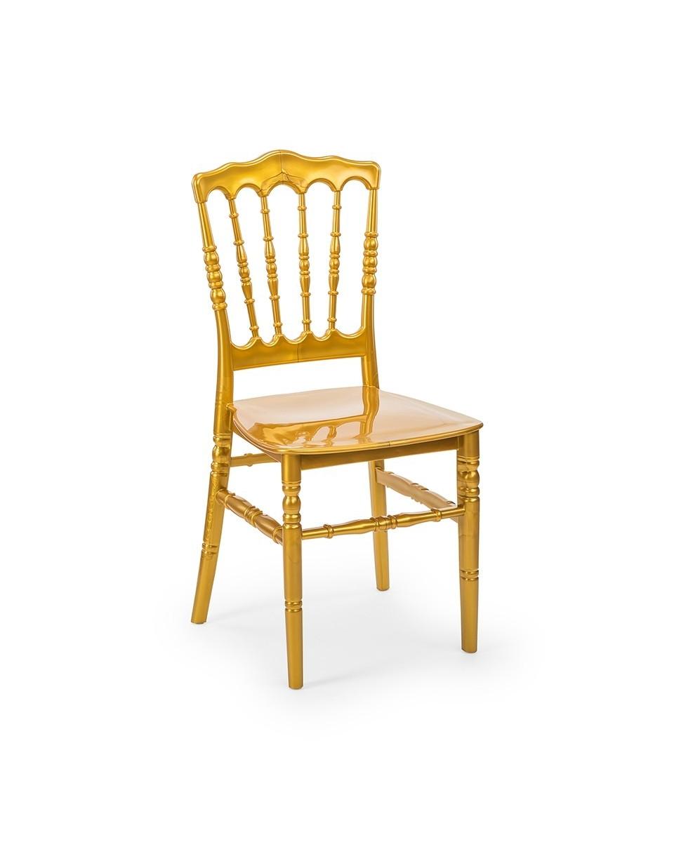 Gastronomiestuhl - Napoleon - Gold - Promoline