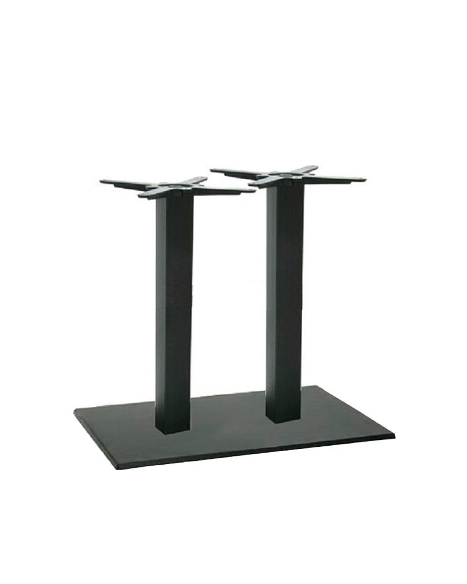 Tischfuß aus Gusseisen - Double - Schwarz - G-Line