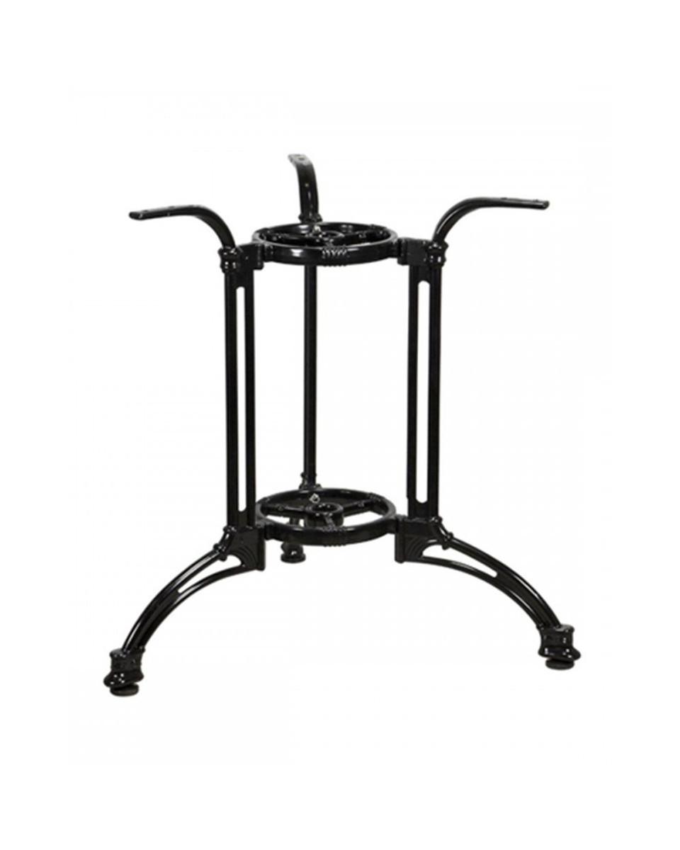 Tischgestell / Tischbein - 3 Standfüße - Schwarz - G-Line