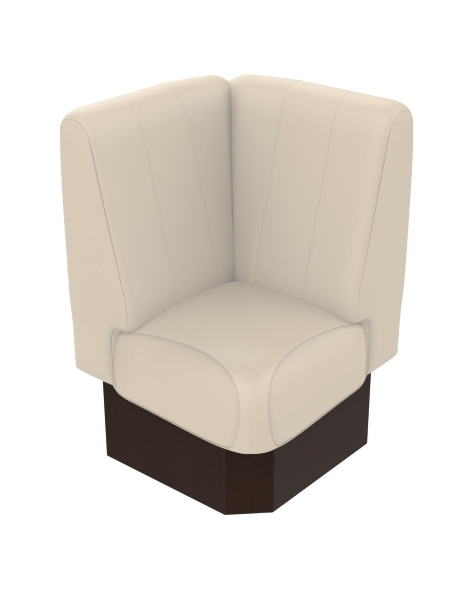 Ecksofa - Bistro - Creme - 60 x 60 cm - G-Line