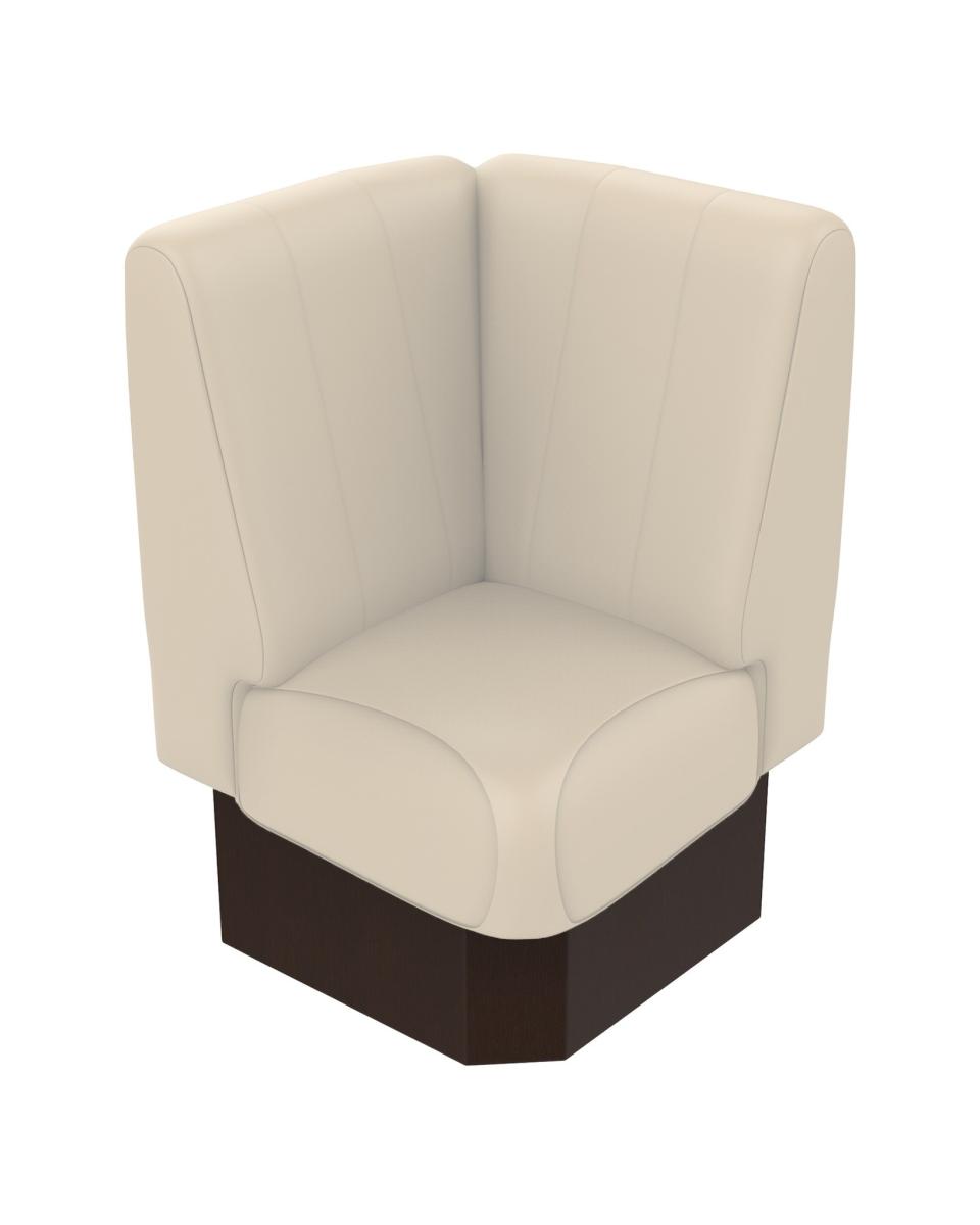 Ecksofa - Bistro - Creme - 60 x 60 cm - Promoline