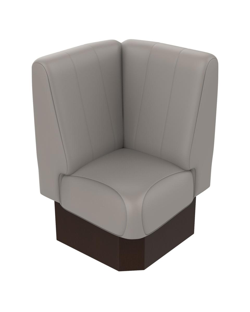 Ecksofa - Bistro - Grau - 60 x 60 cm - G-Line