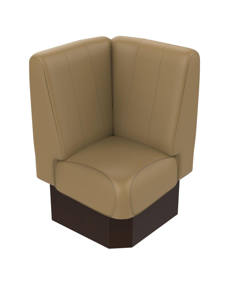 Ecksofa - Bistro - Taupe - 60 x 60 cm - G-Line