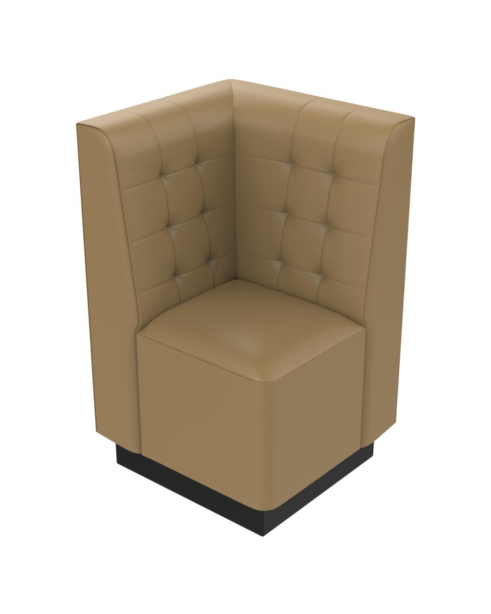 Ecksofa - Amsterdam - 65 x 65 cm - Taupe - G-Line