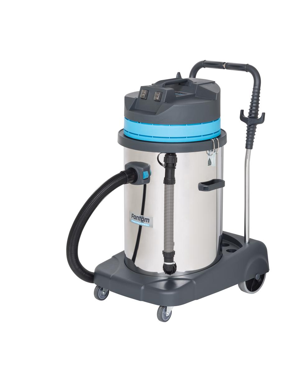 Nass- & Trockensauger - 80 Liter - 2000 W - Edelstahl - Promolin