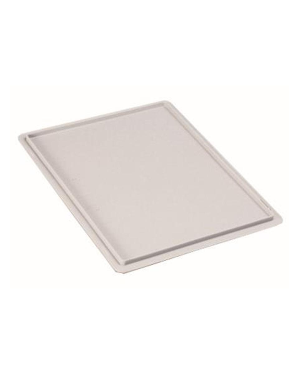Deckel für Pizzateigbehälter - 60 x 40 cm - Weiß - Promoline