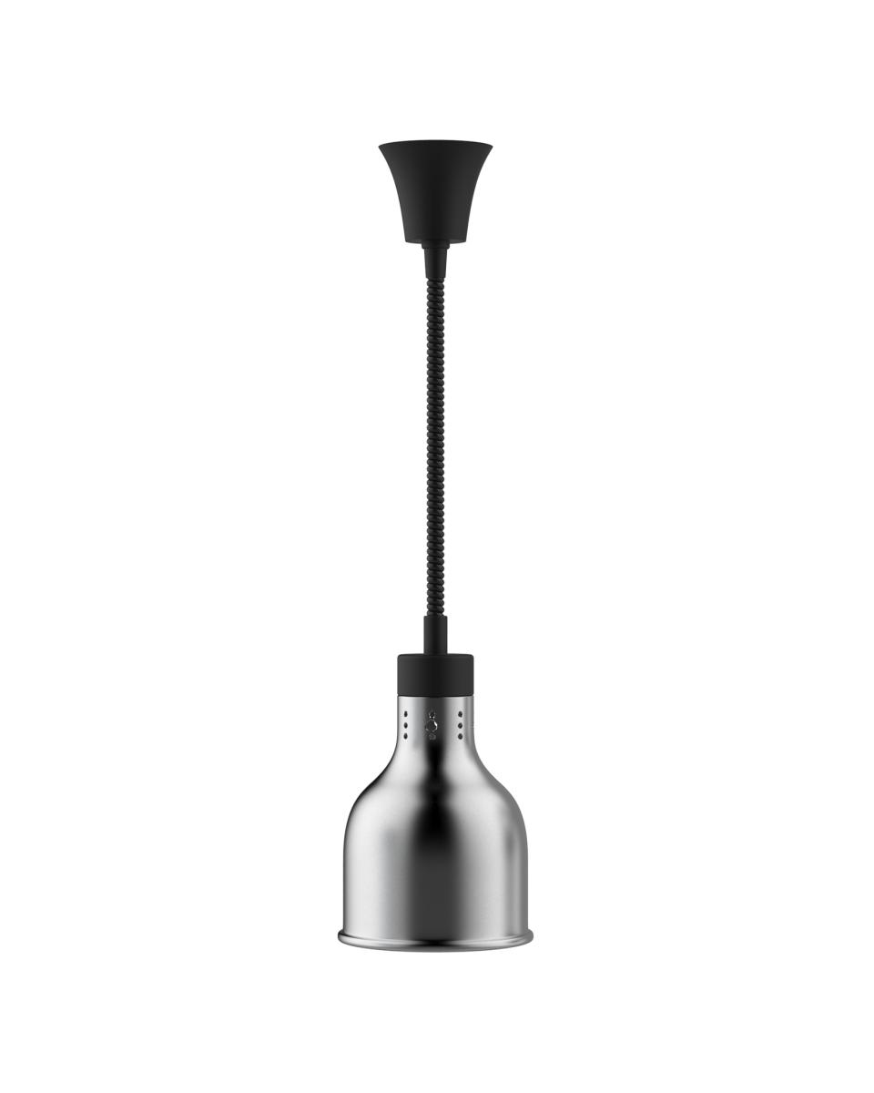 Wärmelampe - Inkl. Beleuchtung - 250 Watt - Silber - 230 V - verstellbar - 150 cm - Kugelförmig - G-Line