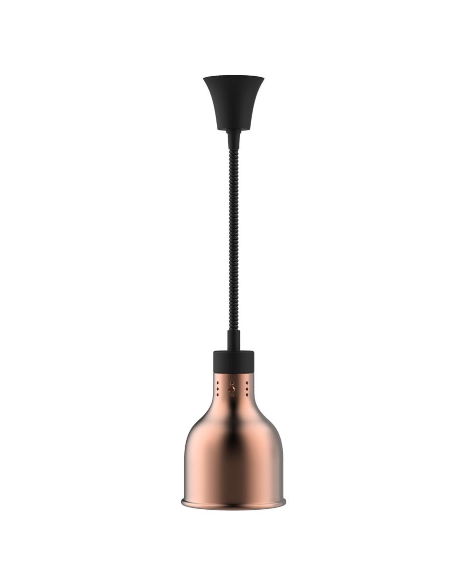 Wärmelampe - Inkl. Beleuchtung - 250 Watt - Bronze - 230 V - verstellbar - 150 cm - Kugelförmig - G-Line