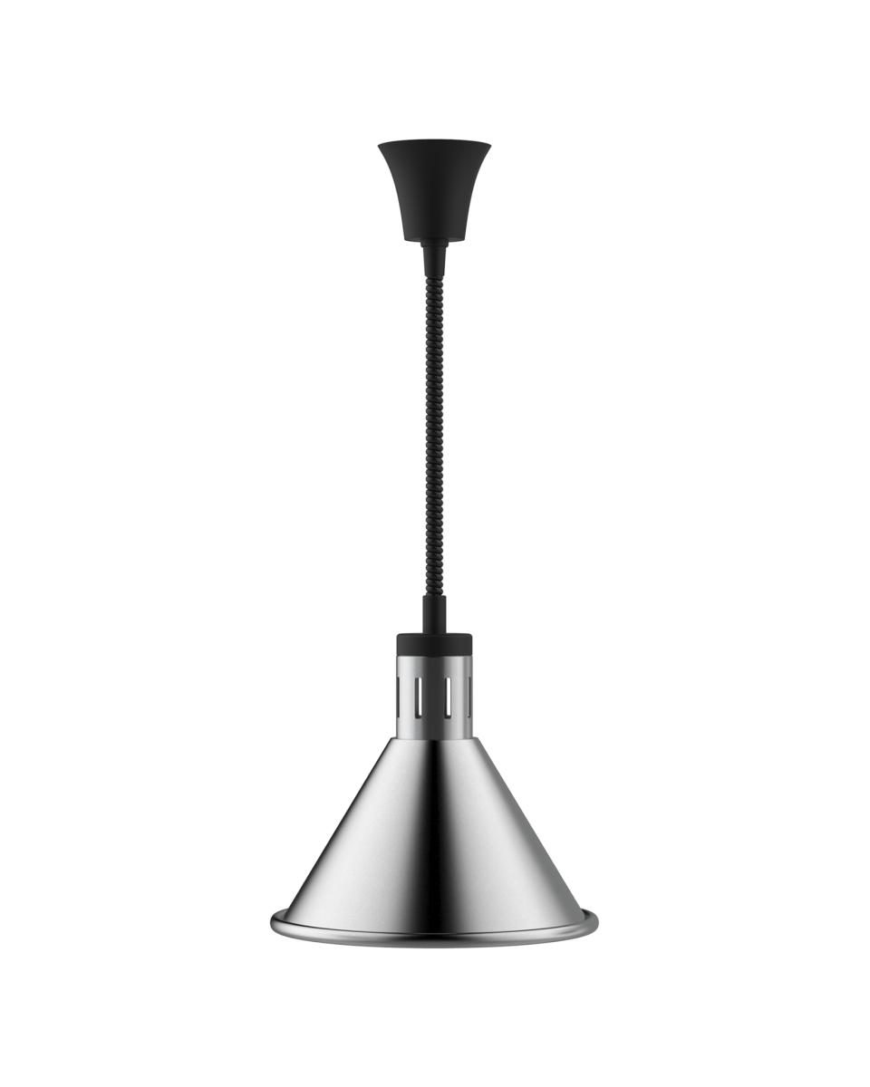 Wärmelampe - Inkl. Beleuchtung - 250 Watt - Silber - 230 V - verstellbar - 150 cm - G-Line