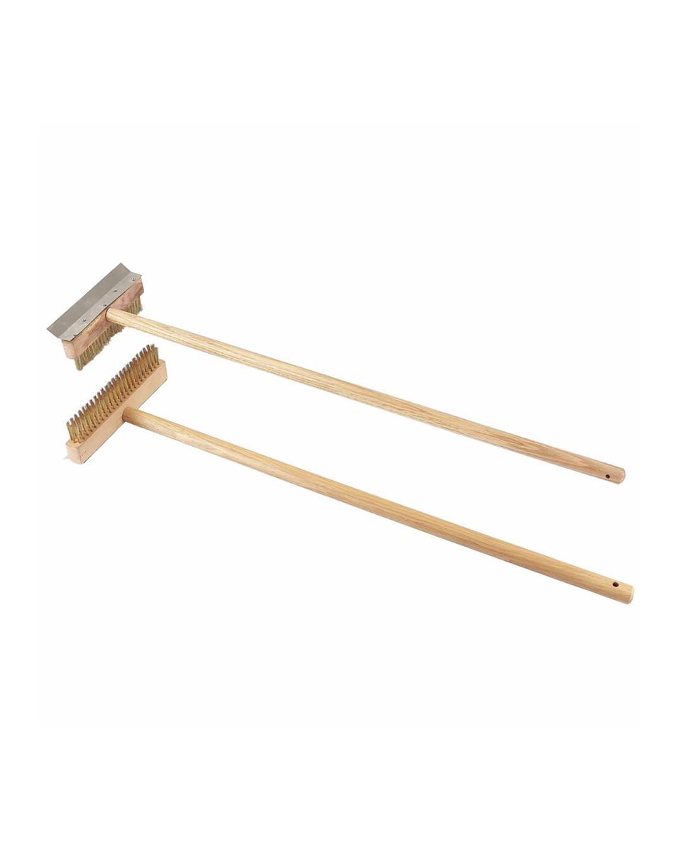 Reinigungsbürste für Pizzaofen - 93 cm lang - 26 cm - G-Line