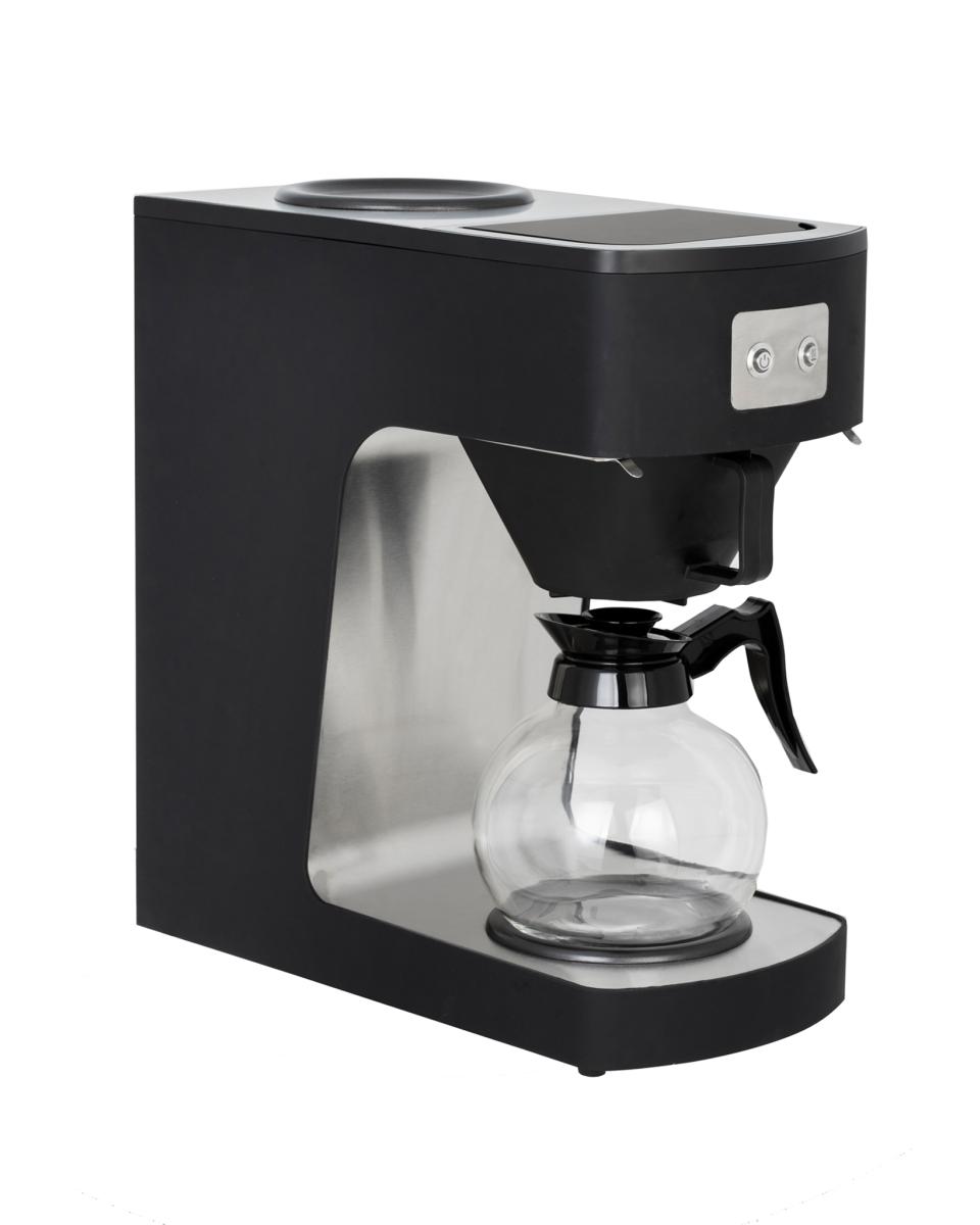 Kaffeemaschine - 1 Kanne - 1,8 Liter - H 43,7 x 39,8 x 20,3 cm - 230 V - 1900 B - Schwarz - Promoline