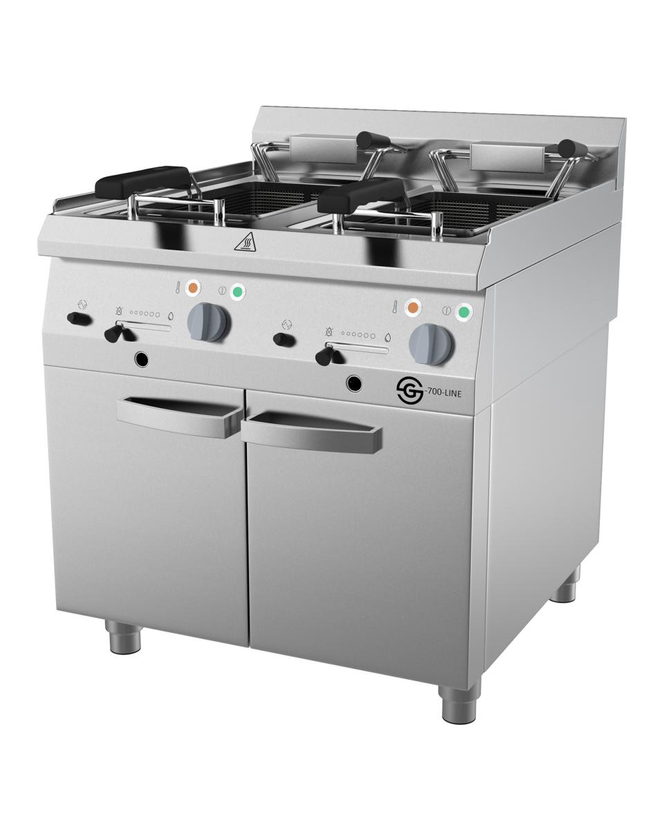 Friteuse - G700 Line - Elektrisch - 2 x 10 Liter - 80 cm - G-Line