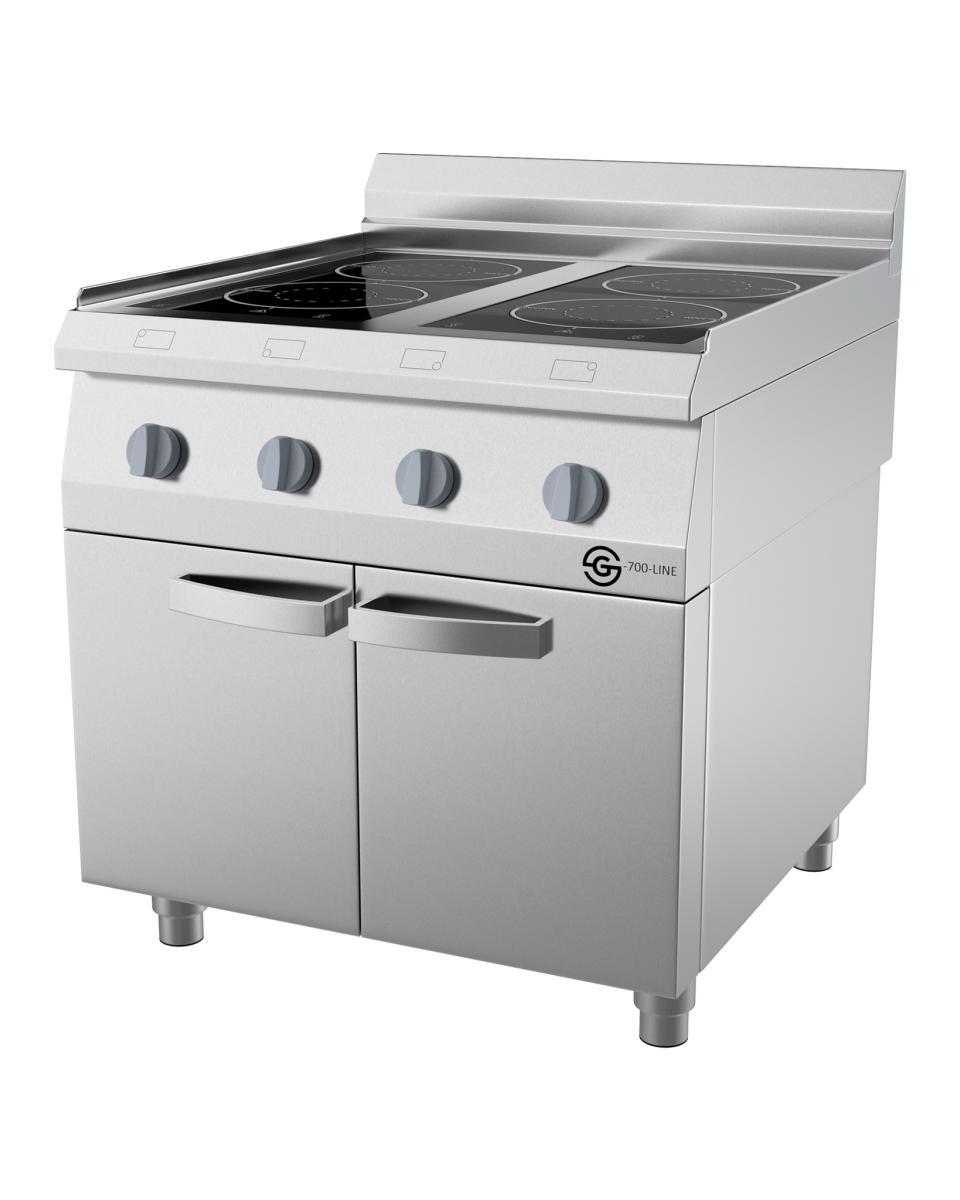 Herd - G700 Line - Induktion - 4 Brenner - 80 cm - G-Line