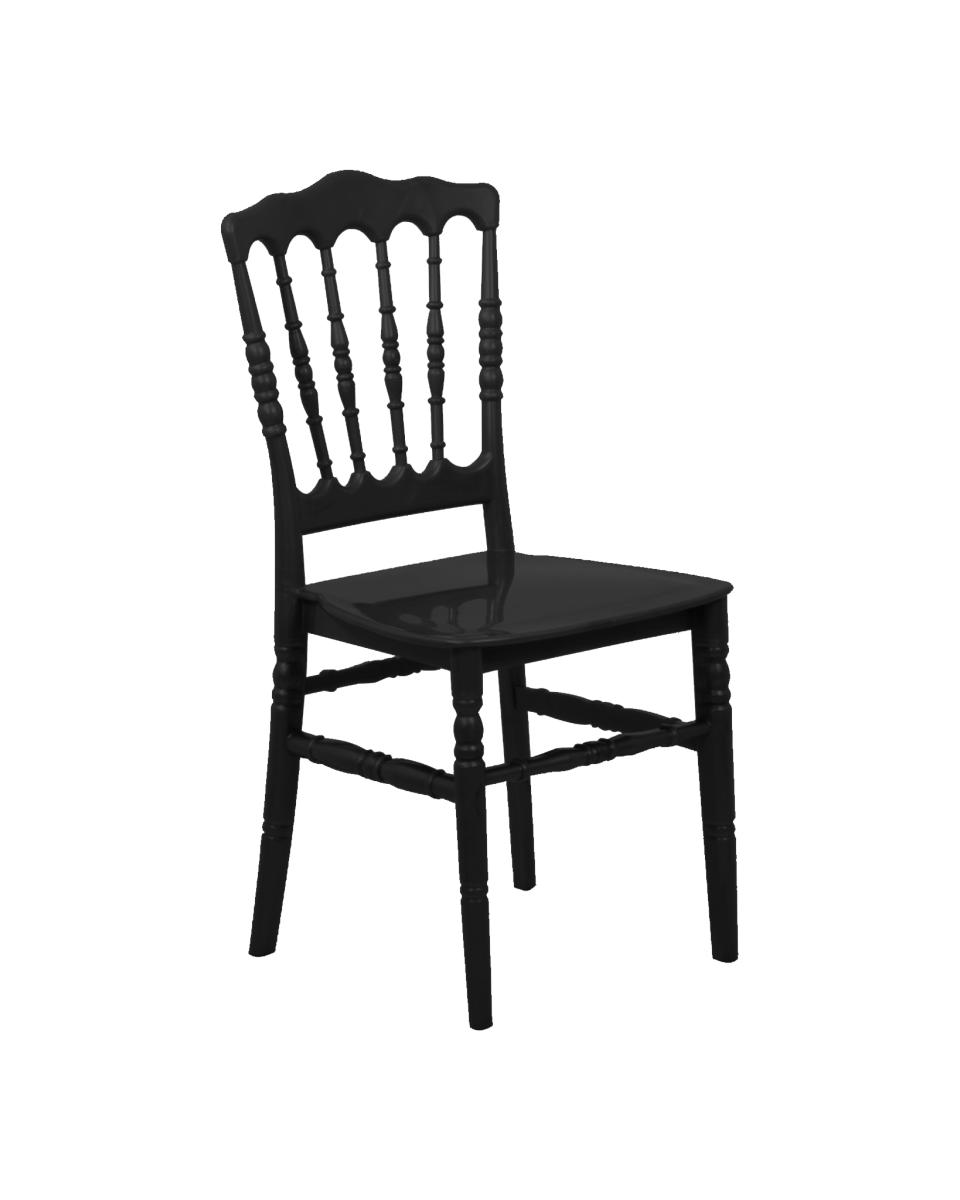 Gastro-Stuhl - Napoleon - Schwarz - Wedding Chair