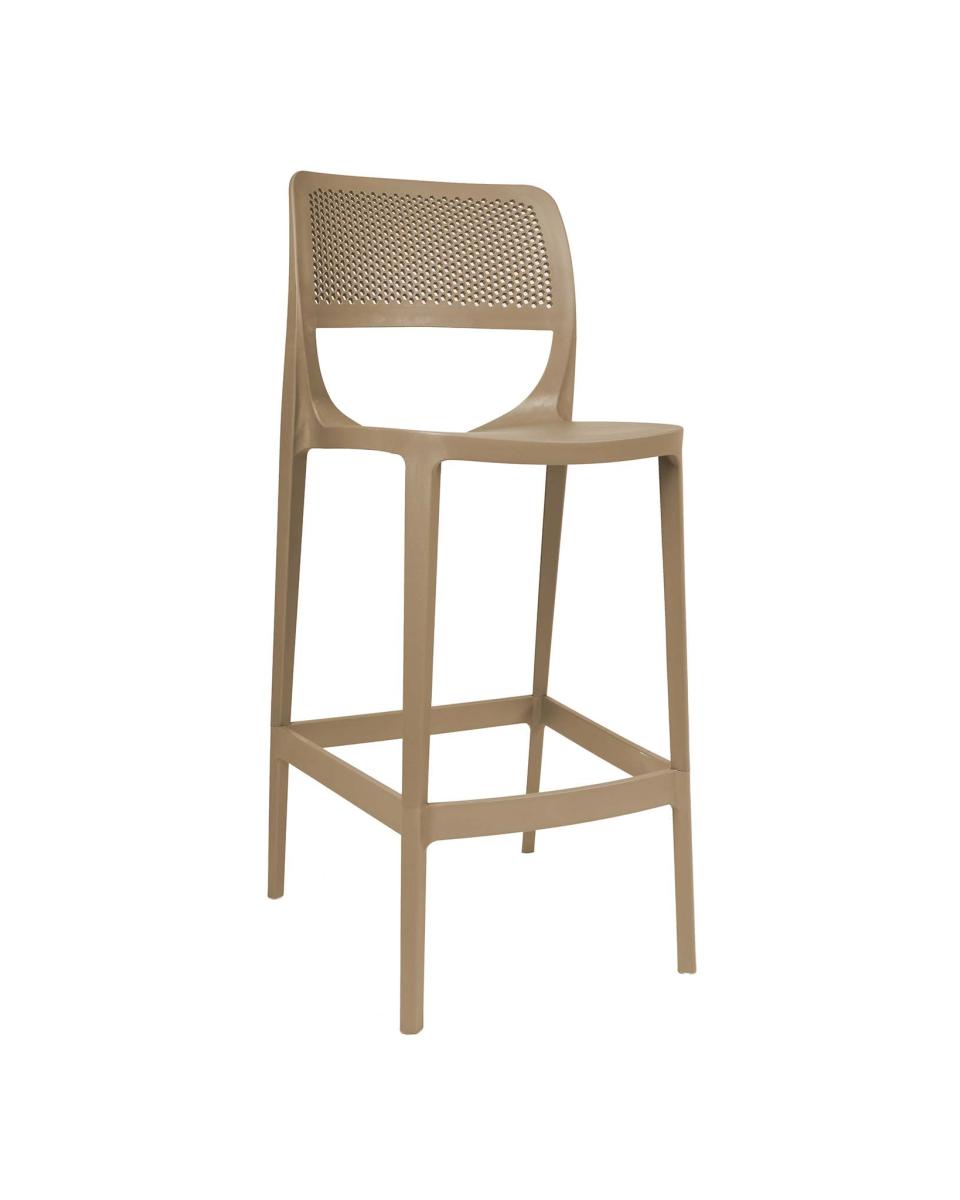 Terrassenbarhocker - Montagne - Cappuccino - Kunststoff - G-Line