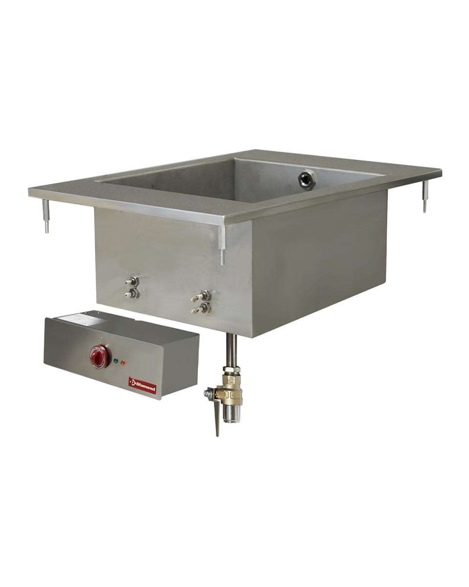 Bain-Marie - Einbau - Elektrisch - 1/1 GN - Diamond - EDI/BM4