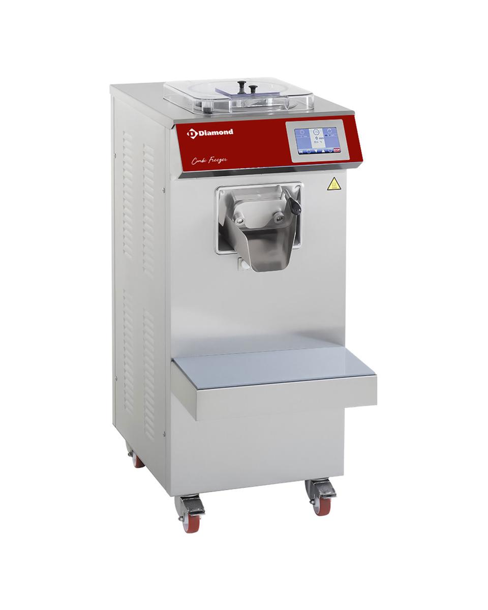 Eiscrememaschine mit Pasteurisator - 35 Liter/h - Luftkondensator - Diamond - PCT/10-35AT