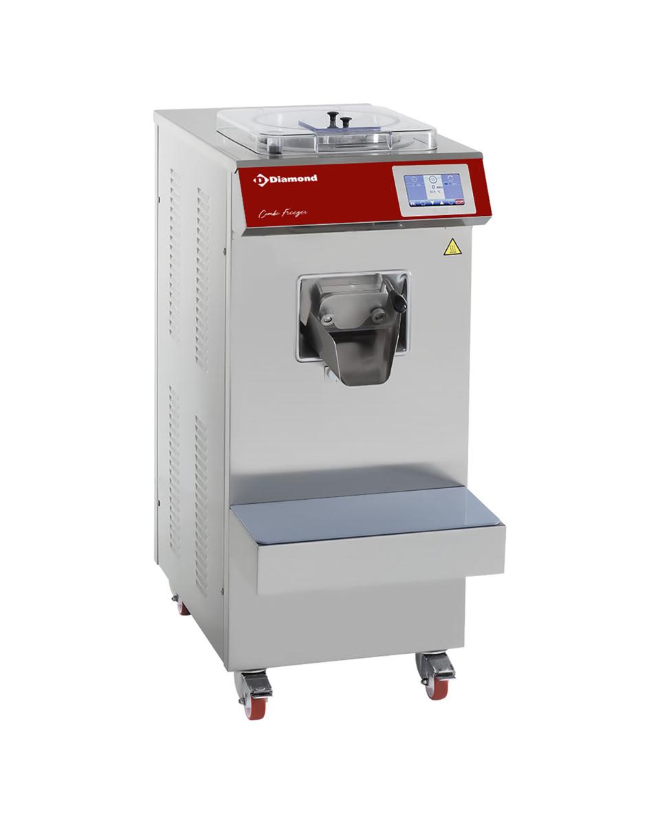 Eiscrememaschine mit Pasteurisator - 60 Liter/h - Wasserkondensator - Diamond - PCT/20-60WT