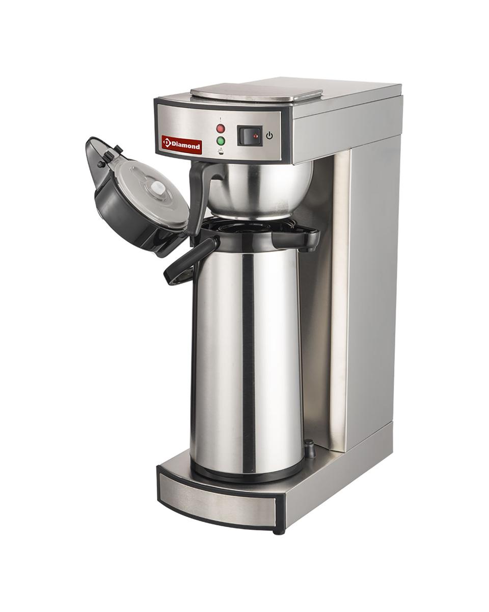 Halbautomatische Kaffeemaschine - 1 Gruppe - 2,2 Liter - Diamond - PTH-S1/T