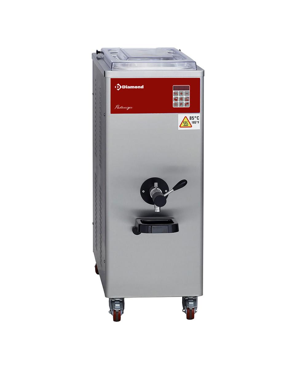 Pasteurisierer - 60 Liter/Stunde - Luftkondensator - 400V - Diamond - SPS/60A