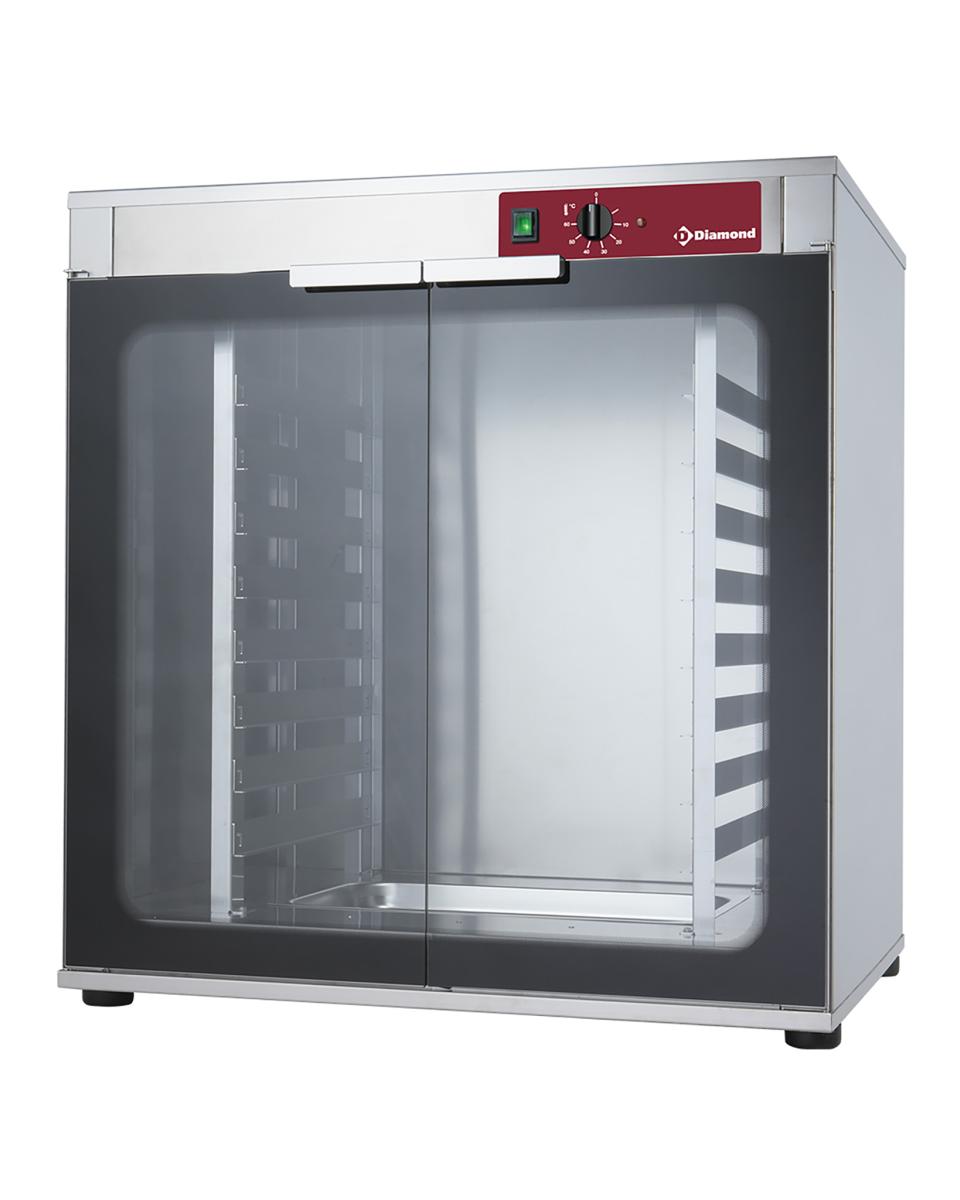 Gärschrank für Ofen - 2 Türen - 8 Ebenen - Diamond - AMHF/346-P