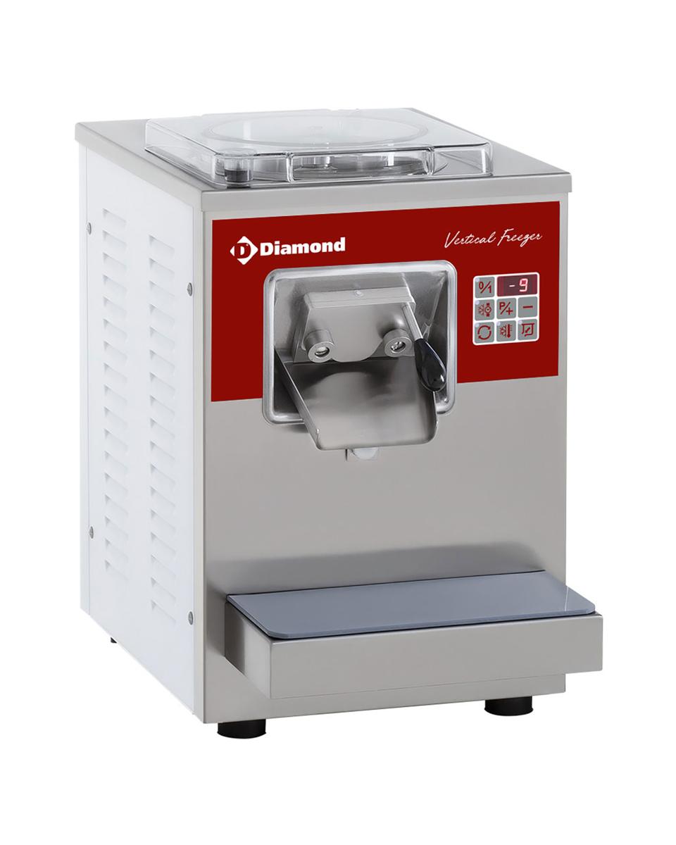 Eiscrememaschine Turbine - 9 Liter/Stunde - Luftkondensator - 230V - Diamond - TGV/5D-N-230/1-