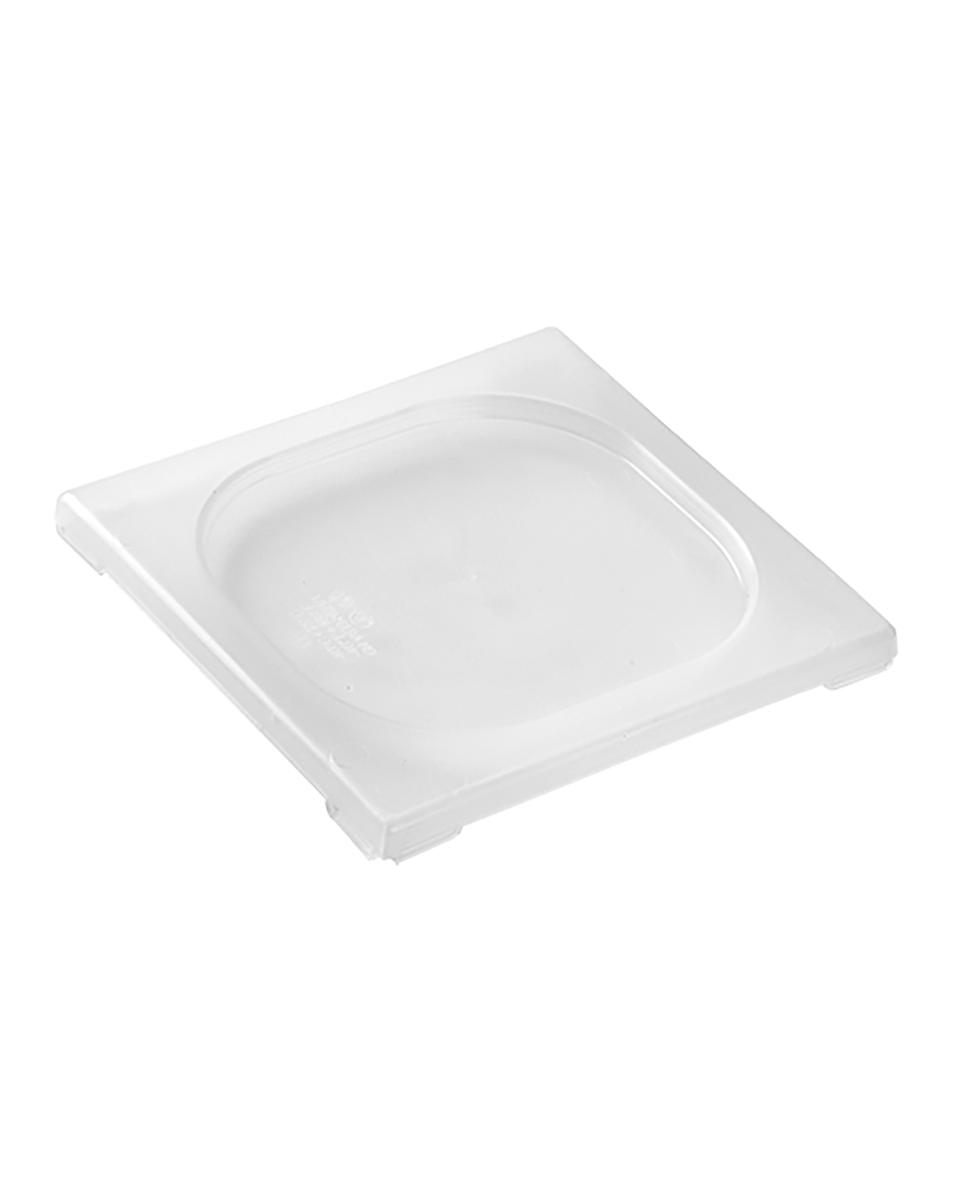 Deckel Gastronorm - 1/6 GN - 17,6 x 16,2 CM - Polypropylen - Transparent - -40°C / +95°C - Standard - Caterchef - 853877